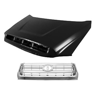Sherman® - 2-Piece (Hood Panel, Grille) (Value Line)