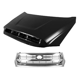 Sherman® - 2-Piece (Hood Panel, Grille) (Value Line)