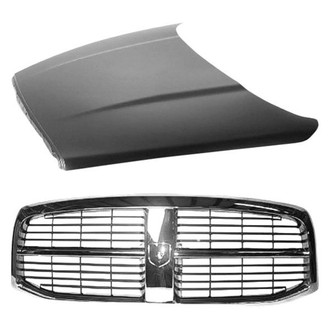 Sherman® - 2-Piece (Hood Panel, Grille) (Value Line)