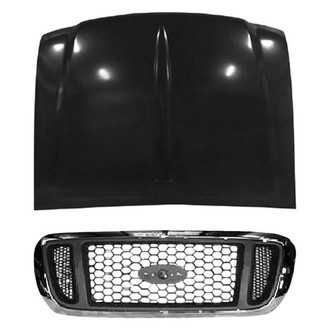 Sherman® - 2-Piece (Hood Panel, Grille) (Value Line)