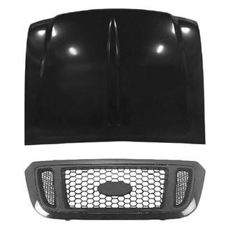 Sherman® - 2-Piece (Hood Panel, Grille) (Value Line)