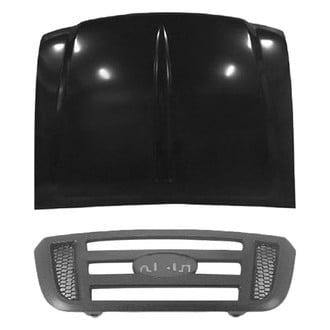 Sherman® BNDL-214472 - 2-Piece (Hood Panel, Grille) (Value Line)