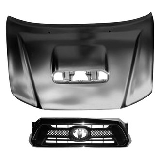 Sherman® - 2-Piece (Hood Panel, Grille) (CAPA Certified)