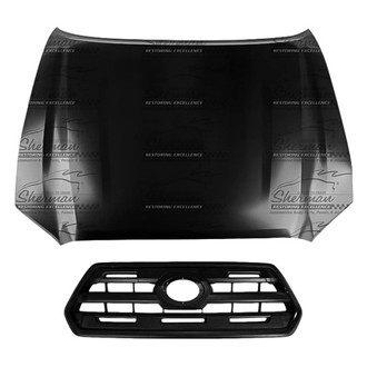 Sherman® - 2-Piece (Hood Panel, Grille) (CAPA Certified)