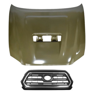 Sherman® - 2-Piece (Hood Panel, Grille) (CAPA Certified)
