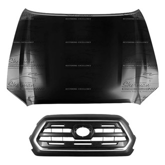 Sherman® - 2-Piece (Hood Panel, Grille) (CAPA Certified)