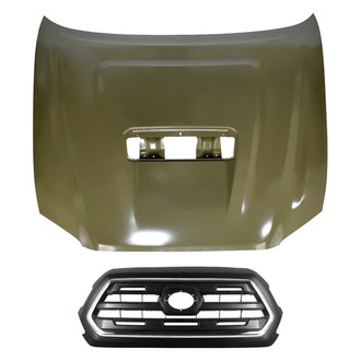 Sherman® - 2-Piece (Hood Panel, Grille) (CAPA Certified)