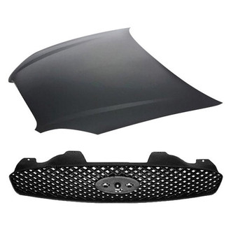 Sherman® - 2-Piece (Hood Panel, Grille) (Value Line)
