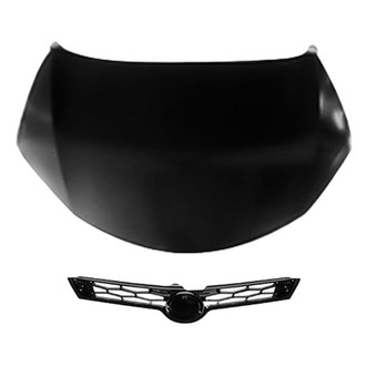 Sherman® - 2-Piece (Hood Panel, Grille) (Value Line)
