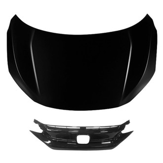 Sherman® - 2-Piece (Hood Panel, Grille) (Value Line)