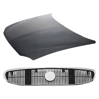 Sherman® - 2-Piece (Hood Panel, Grille) (Value Line)
