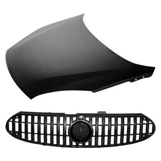 Sherman® - 2-Piece (Hood Panel, Grille) (Value Line)