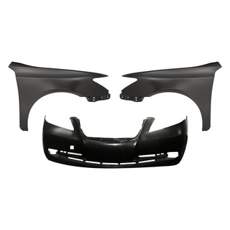 Sherman® - 3-Piece (Front Bumper Cover, Front Driver and Passenger Side Fender) (Value Line)