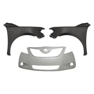 Sherman® - 3-Piece (Front Bumper Cover, Front Driver and Passenger Side Fender) (Value Line)