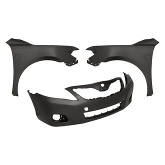 Sherman® - 3-Piece (Front Bumper Cover, Front Driver and Passenger Side Fender) (Value Line)