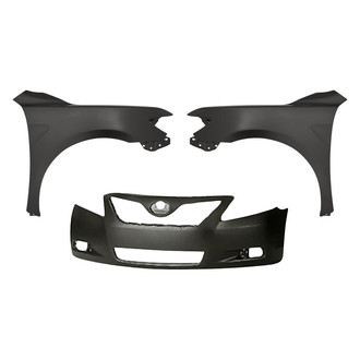 Sherman® - 3-Piece (Front Bumper Cover, Front Driver and Passenger Side Fender) (CAPA Certified)