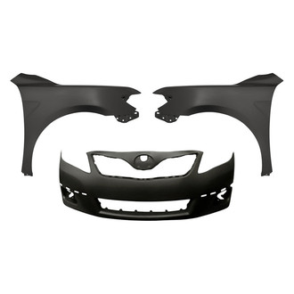 Sherman® - 3-Piece (Front Bumper Cover, Front Driver and Passenger Side Fender) (CAPA Certified)