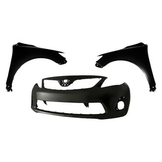 Sherman® - 3-Piece (Front Bumper Cover, Front Driver and Passenger Side Fender) (CAPA Certified)