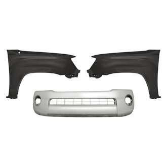 Sherman® - 3-Piece (Front Bumper Cover, Front Driver and Passenger Side Fender) (Value Line)