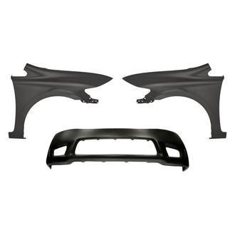 Sherman® - 3-Piece (Front Bumper Cover, Front Driver and Passenger Side Fender) (Value Line)