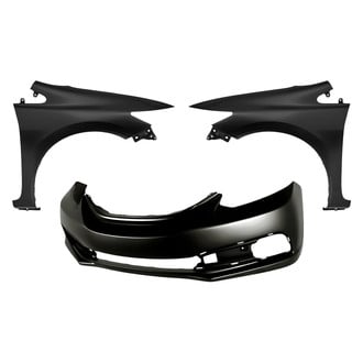 Sherman® - 3-Piece (Front Bumper Cover, Front Driver and Passenger Side Fender) (Value Line)
