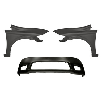 Sherman® - 3-Piece (Front Bumper Cover, Front Driver and Passenger Side Fender) (CAPA Certified)