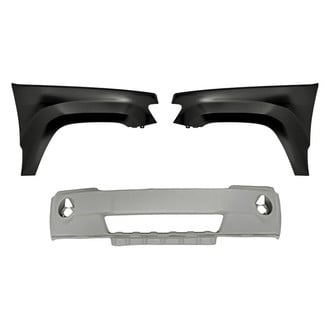 Sherman® - 3-Piece (Front Bumper Cover, Front Driver and Passenger Side Fender) (Value Line)