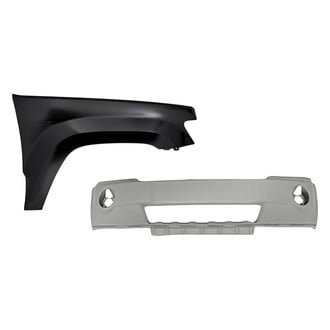 Sherman® - 2-Piece (Front Bumper Cover, Front Passenger Side Fender) (Value Line)