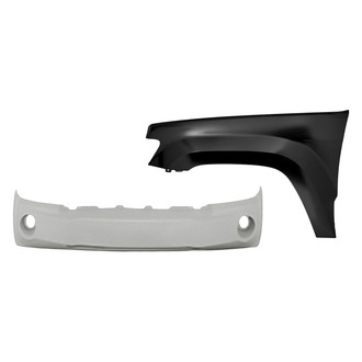 Sherman® - 2-Piece (Front Bumper Cover, Front Driver Side Fender)