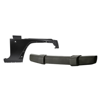 Sherman® - 2-Piece (Front Bumper Cover, Front Passenger Side Fender) (Value Line)