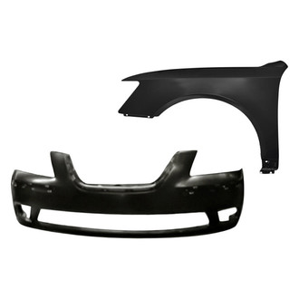 Sherman® - 2-Piece (Front Bumper Cover, Front Driver Side Fender) (Value Line)