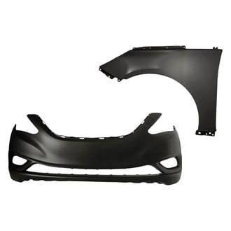 Sherman® - 2-Piece (Front Bumper Cover, Front Driver Side Fender) (Value Line)