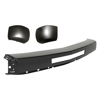 Sherman® - 3-Piece (Front Bumper Face Bar, Front Inner and Outer Bumper End) (Value Line)