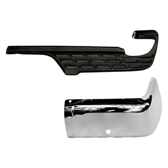 Sherman® - 2-Piece (Rear Driver Side Bumper End, Rear Driver Side Bumper Step Pad) (Value Line)