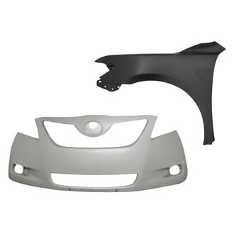 Sherman® - 2-Piece (Front Bumper Cover, Front Driver Side Fender) (Value Line)