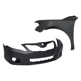 Sherman® - 2-Piece (Front Bumper Cover, Front Driver Side Fender) (Value Line)