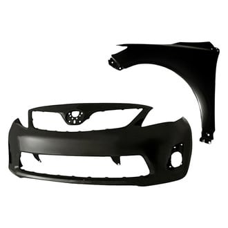 Sherman® - 2-Piece (Front Bumper Cover, Front Driver Side Fender) (CAPA Certified)