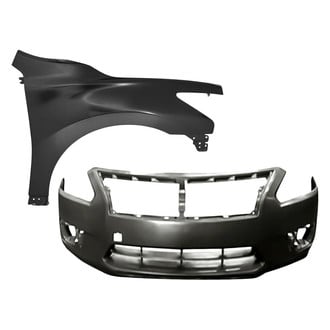 Sherman® - 2-Piece (Front Bumper Cover, Front Passenger Side Fender) (Value Line)