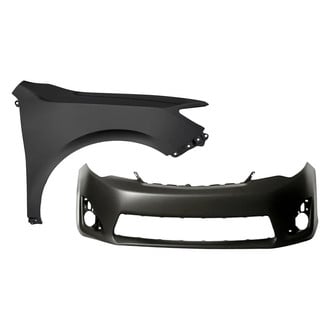 Sherman® - 2-Piece (Front Bumper Cover, Front Passenger Side Fender) (Value Line)