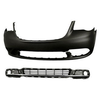 Sherman® - 2-Piece (Front Bumper Cover, Front Bumper Grille) (CAPA Certified)