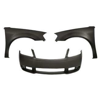 Sherman® - 3-Piece (Front Bumper Cover, Front Driver and Passenger Side Fender) (Value Line)