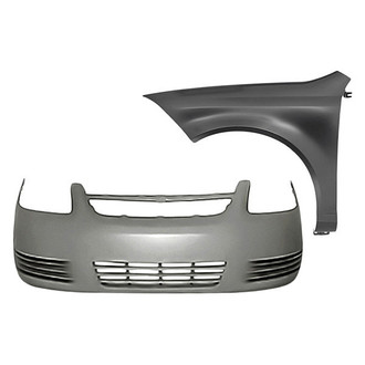 Sherman® - 2-Piece (Front Bumper Cover, Front Driver Side Fender) (Value Line)