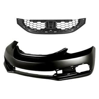Sherman® - 2-Piece (Front Bumper Cover, Grille) (Value Line)