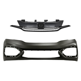 Sherman® - 2-Piece (Front Bumper Cover, Grille) (Value Line)
