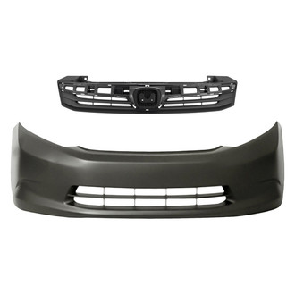 Sherman® - 2-Piece (Front Bumper Cover, Grille) (CAPA Certified)