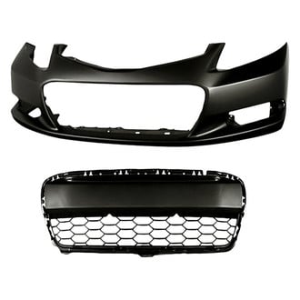 Sherman® - 2-Piece (Front Bumper Cover, Front Bumper Grille) (CAPA Certified)