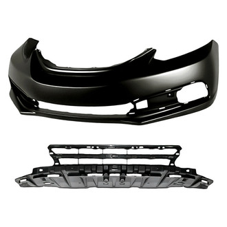 Sherman® - 2-Piece (Front Bumper Cover, Front Bumper Grille) (CAPA Certified)