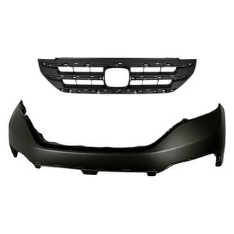 Sherman® - 2-Piece (Front Upper Bumper Cover, Grille) (Value Line)