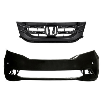 Sherman® - 2-Piece (Front Bumper Cover, Grille) (CAPA Certified)