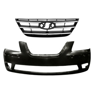 Sherman® - 2-Piece (Front Bumper Cover, Grille) (Value Line)